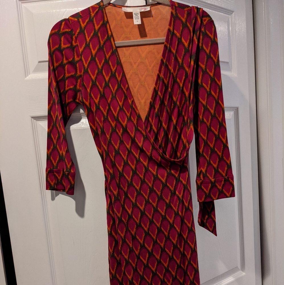 Beautiful Diane vonFurstenberg wrap dress